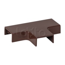 Угол T-образный (20х10) (4 шт) темное дерево EKF-Plast (tchd-20-10x4)