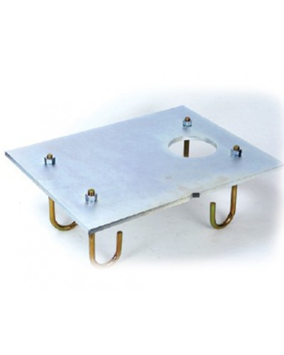 Пластина монтажная с анкерами для шлагбаума B680 H Faac 490139 в Ачинске Запчасти для шлагбаумов и автоматики Pintop.ru