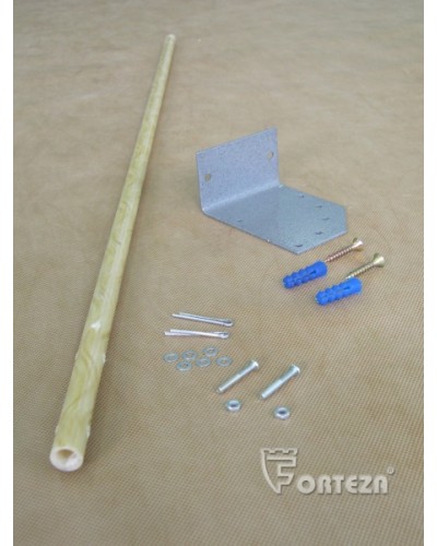 Комплект монтажных частей извещателя РЕЛЬЕФ Forteza КМЧ-СТ1 в Ачинске Аксессуары для средств охраны периметра Pintop.ru