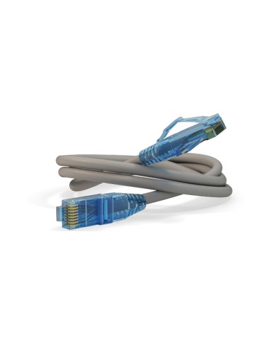 Патч-корд Hyperline PC-LPM-UTP-RJ45-RJ45-C6-1.5M-LSZH-GY в Ачинске Патчкорды (медные) Pintop.ru