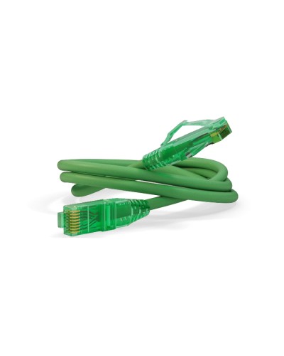 Патч-корд Hyperline PC-LPM-UTP-RJ45-RJ45-C6a-1M-LSZH-GN в Ачинске Патчкорды (медные) Pintop.ru
