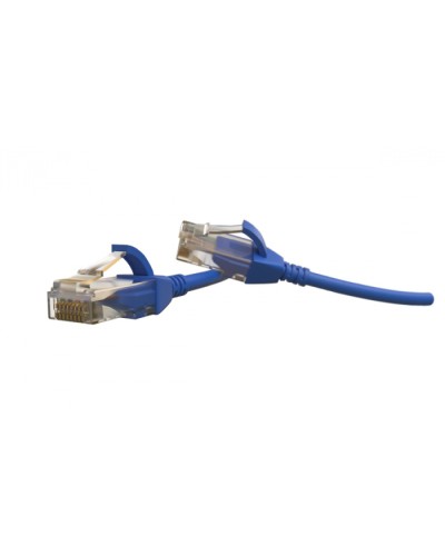Патч-корд U/UTP Hyperline (PC-LPT-UTP-RJ45-RJ45-C6-3M-LSZH-BL) в Ачинске Патчкорды (медные) Pintop.ru