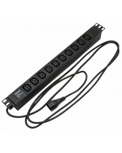 Блок розеток Hyperline SHE19-10IEC-2.5IEC в Ачинске Блоки розеток Pintop.ru