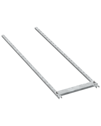 FORMAT Панель нижняя наборная в шкаф 400х800мм IEK (FO-00-PLT-040-080) в Ачинске Аксессуары для стоек и шкафов Pintop.ru