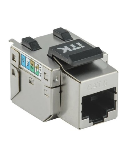 Модуль Keystone Jack кат. 6 FTP 110 IDC 90 град. розет. ITK CS1-1C06F-11 в Ачинске Модули Keystone Pintop.ru