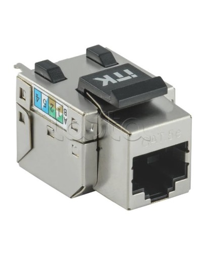 Модуль Keystone Jack кат. 5E FTP 110 IDC 90 град. розет. ITK CS1-1C5EF-11 в Ачинске Модули Keystone Pintop.ru