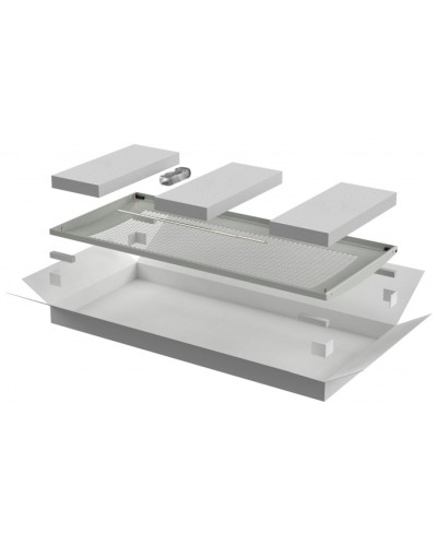 ITK LINEA E Дверь перфорированная 600мм шкафа 42U сер. (LE35-42U6X-DP) в Ачинске Аксессуары для стоек и шкафов Pintop.ru