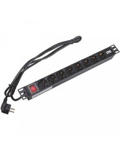 Блок розеток на 7 розеток 19 ITK PH12-7D1 в Ачинске Блоки розеток Pintop.ru