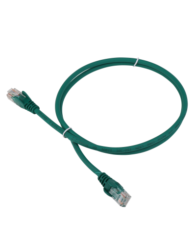 Патч-корд LANMASTER LSZH UTP кат.5e, 0.3 м, зеленый LANMASTER LAN-PC45/U5E-0.3-GN в Ачинске Патчкорды (медные) Pintop.ru