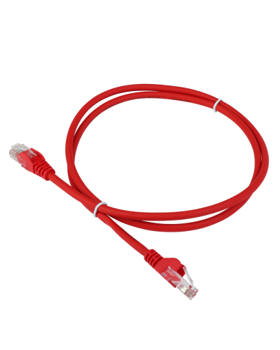 Патч-корд LANMASTER LSZH UTP кат.5e, 4.0 м, красный LANMASTER LAN-PC45/U5E-4.0-RD в Ачинске Патчкорды (медные) Pintop.ru