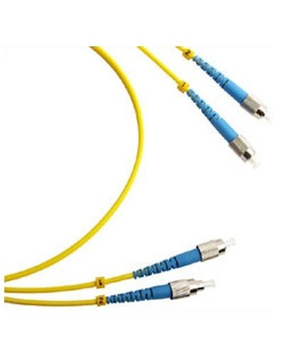 Шнур оптический FC-FC, duplex, 9/125, LSZH, 2 м LANMASTER LAN-2FC-2FC/SU-2.0 в Ачинске Патч-корды оптические Pintop.ru