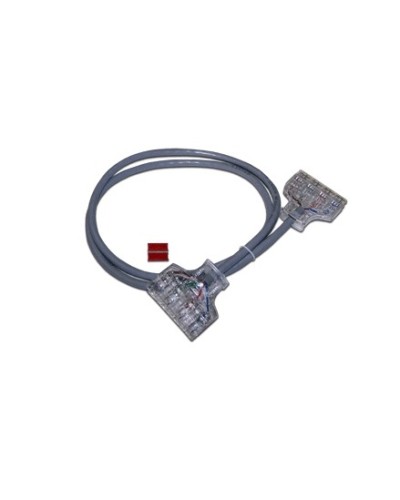 Патч-корд 110 тип - 110 тип, 1 пара, категория 6, 2 м, серый LANMASTER LAN-P4-P4-2.0/6 в Ачинске Патч-корды и пигтейлы Pintop.ru