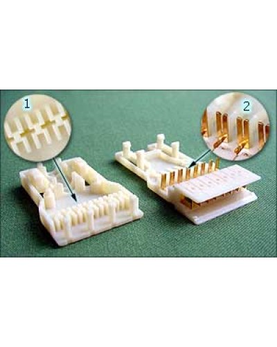 Вилка 4 пары 110 типа LANMASTER LAN-S110P4 в Ачинске Коннекторы Pintop.ru