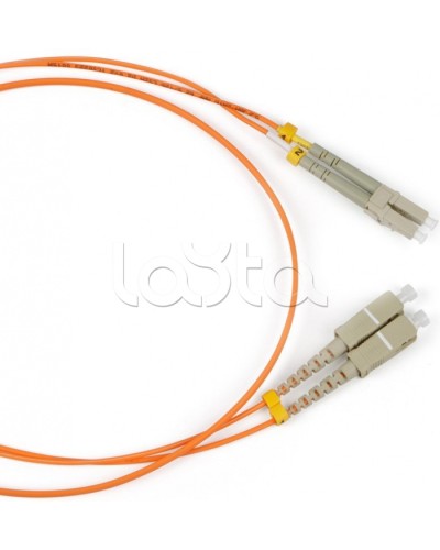 Патч-корд оптический LANMASTER LAN-SC-FC/OM2-20 в Ачинске Патч-корды и пигтейлы Pintop.ru