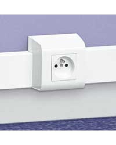 Суппорт Mosaic 60x16/20 2М LEGRAND 030377 в Ачинске Аксессуары для кабель-канала Pintop.ru