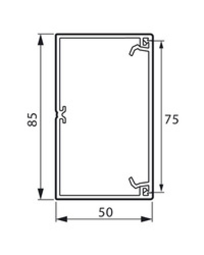 Кабель-канал METRA 85x50 Legrand (638080) в Ачинске Кабель-канал Pintop.ru