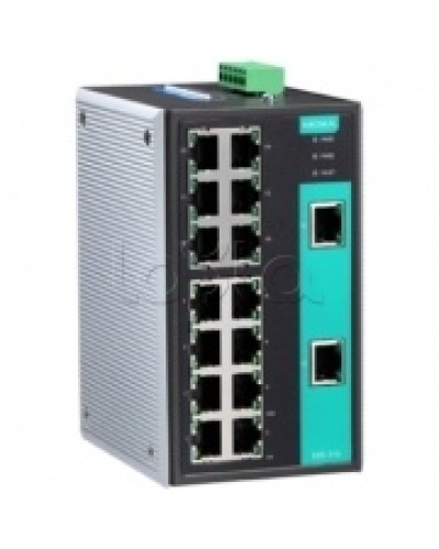 Коммутатор неуправляемый промышленный 16-портовый Moxa EDS-316 в Ачинске Коммутаторы Pintop.ru