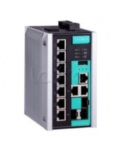 Коммутатор управляемый 10-портовый Moxa EDS-510E-3GTXSFP-T в Ачинске Коммутаторы Pintop.ru