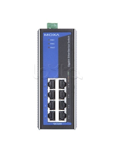 Коммутатор неуправляемый промышленный 8-портовый Moxa EDS-G308 в Ачинске Коммутаторы Pintop.ru