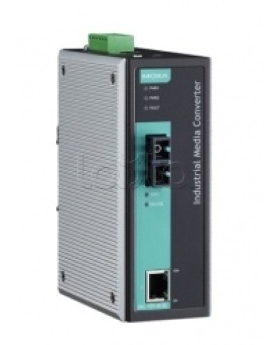 Медиаконвертер Ethernet 10/100BaseTX в 100BaseFX (SC) Moxa IMC-101-S-SC в Ачинске Дополнительное оборудование для ОПС Pintop.ru