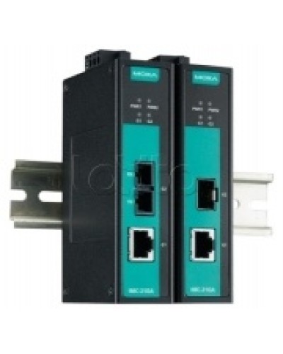 Медиаконвертер Gigabit Ethernet 10/100/1000BaseTX в 100/1000Base (SC) Moxa IMC-21GA-LX-SC в Ачинске Медиаконвертеры Pintop.ru