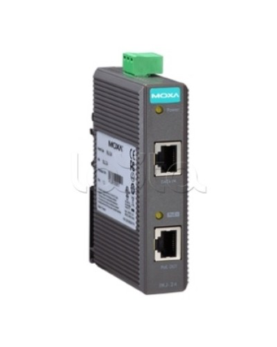 PoE-инжектор Moxa INJ-24 в Ачинске Блоки питания для кожухов и камер Pintop.ru
