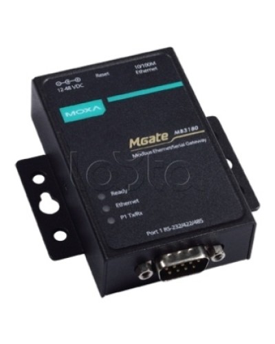 Преобразователь Modbus-RTU/ASCII в Modbus/TCP Moxa MGATE MB3180 в Ачинске Дополнительное оборудование для ОПС Pintop.ru