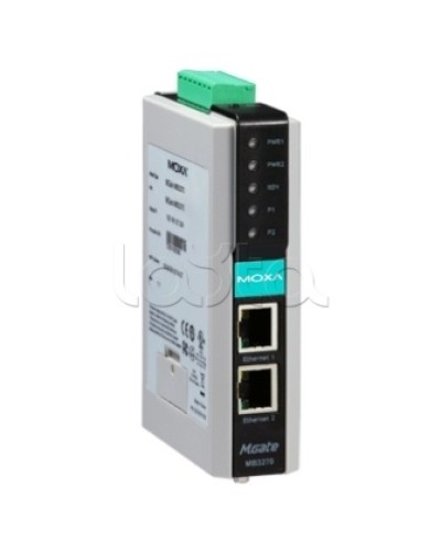 Преобразователь 2-портовый Modbus-RTU/ASCII (RS-232/422/485) в Modbus/TCPMoxa MGate MB3270 в Ачинске Дополнительное оборудование для ОПС Pintop.ru