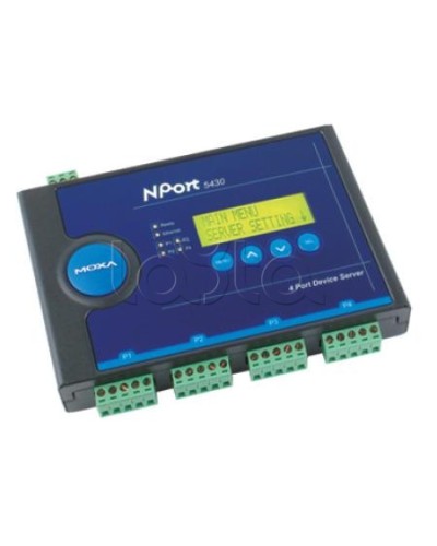 Сервер 4-портовый RS-422/485 в Ethernet Moxa NPort 5430I в Ачинске Дополнительное оборудование для ОПС Pintop.ru