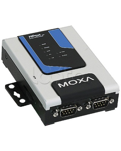 Сервер 2-портовый RS-232/422/485 в Ethernet Moxa NPort 6250-T в Ачинске Дополнительное оборудование для ОПС Pintop.ru