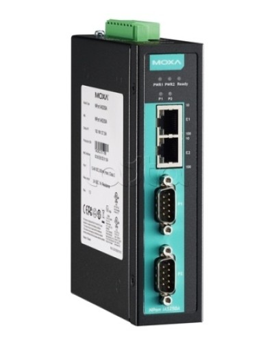 Сервер 2-портовый RS-232/422/485 в Ethernet Moxa NPort IA-5250AI в Ачинске Дополнительное оборудование для ОПС Pintop.ru