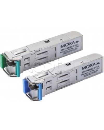 Трансивер-SFP одножильный (WDM) Moxa SFP-1G10BLC-T в Ачинске Модули SFP/XFP/GBIC Pintop.ru