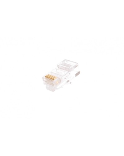 Коннектор RJ45/8P8C (1000 шт/уп) NETLAN UEC-UP8P8C-UD-003-TR-1000 в Ачинске Коннекторы Pintop.ru