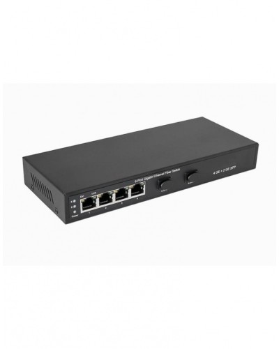 Коммутатор Gigabit Ethernet на 4 RJ45 + 2 SFP NST NS-SW-4G2G в Ачинске Коммутаторы Pintop.ru