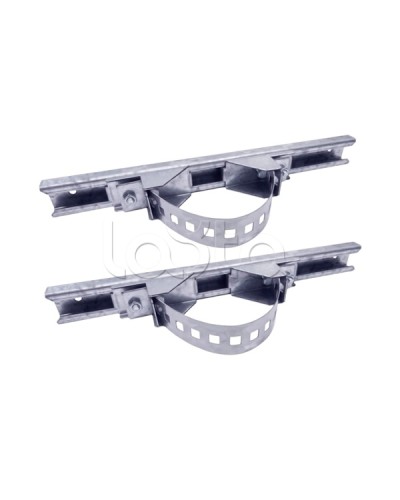 Комплект крепления на столб для ком-ров 200-300 мм OSNOVO в Ачинске Кронштейны и адаптеры для камер и мониторов Pintop.ru