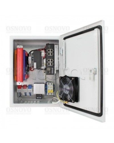 Cтанция базовая, уличная OSNOVO OS-34TB1 в Ачинске Блоки питания для кожухов и камер Pintop.ru