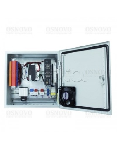 Cтанция базовая, уличная OSNOVO OS-44TB1 в Ачинске Блоки питания для кожухов и камер Pintop.ru