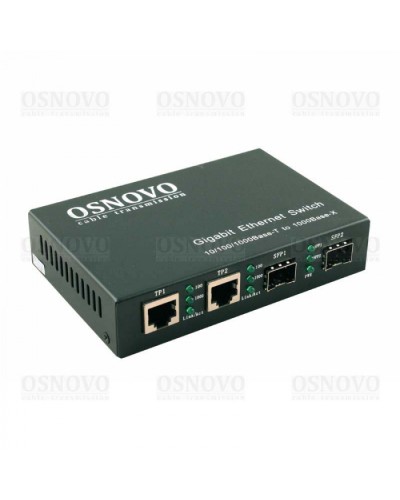 Коммутатор неуправляемый 4-портовый OSNOVO SW-70202 в Ачинске Коммутаторы Pintop.ru