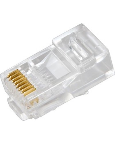 Коннектор RJ-45 CAT5E (100шт/уп) PROCONNECT 05-1021-6 в Ачинске Коннекторы Pintop.ru