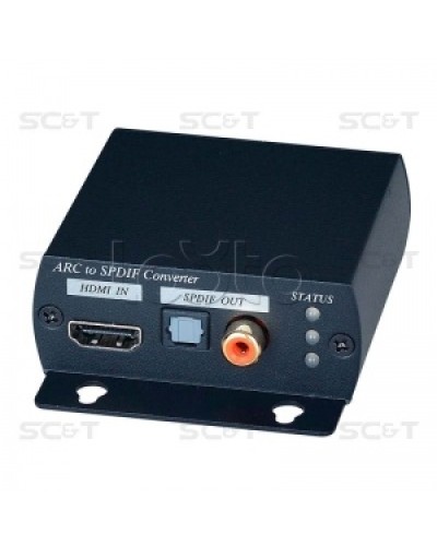 Преобразователь цифрового аудио из HDMI сигнала SC&T ARC01 в Ачинске Видеоусилители, Модуляторы, Делители Pintop.ru