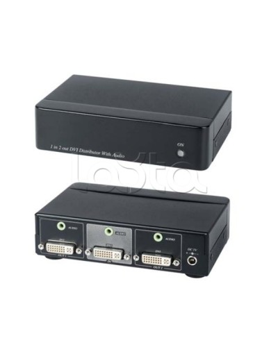 Усилитель-разветвитель DVI и аудио сигнала SC&T DD02A в Ачинске Видеоусилители, Модуляторы, Делители Pintop.ru