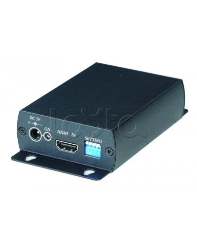 Передатчик HDMI- сигнала по одному кабелю витой пары SC&T HE01ST в Ачинске Видеоусилители, Модуляторы, Делители Pintop.ru