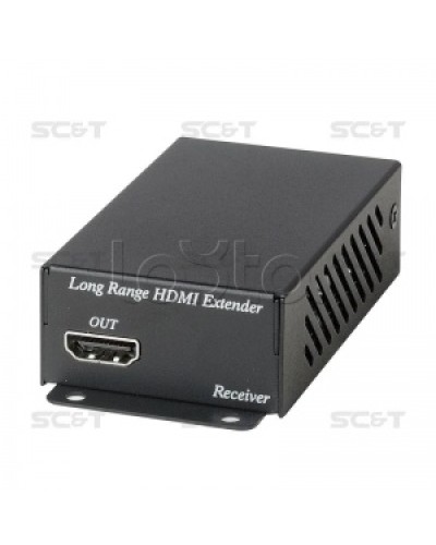 Приёмник HDMI-сигнала по одному кабелю витой пары SC&T HE02ER в Ачинске Видеоусилители, Модуляторы, Делители Pintop.ru