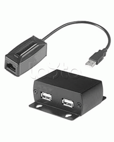 Удлинитель клавиатуры и мыши по витой паре SC&T KM03 в Ачинске Видеоусилители, Модуляторы, Делители Pintop.ru