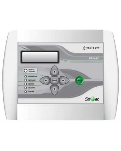 Центральный блок с ЖК дисплеем и клавиатурой Smartec FP-01-PD в Ачинске Адресная система охранно-пожарной радиоканальной сигнализации Smartec Pintop.ru