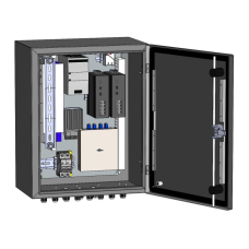 Узел коммутации всепогодный SpaceCam SC-Box-L2-16GP-480-2G-UPS(A)