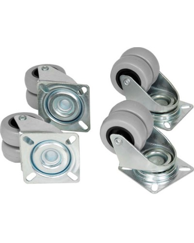 Комплект роликов для шкафов, стоек TRD TLK TLK-CB4 в Ачинске Полки для шкафов и стоек Pintop.ru