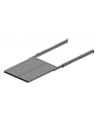 Полка выдвижная (600 мм) TLK TLK-SHFC-600R-BK в Ачинске Полки для шкафов и стоек Pintop.ru