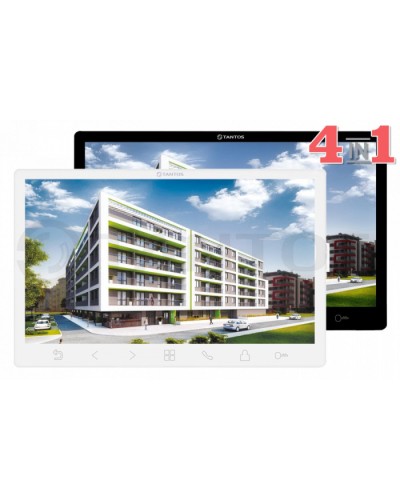 Монитор Tantos Sherlock HD SE (White) XL в Ачинске Абонентские IP устройства Pintop.ru