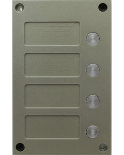 Панель кнопочная Vizit BS-424-4 в Ачинске Блоки вызова многоабонентные Pintop.ru